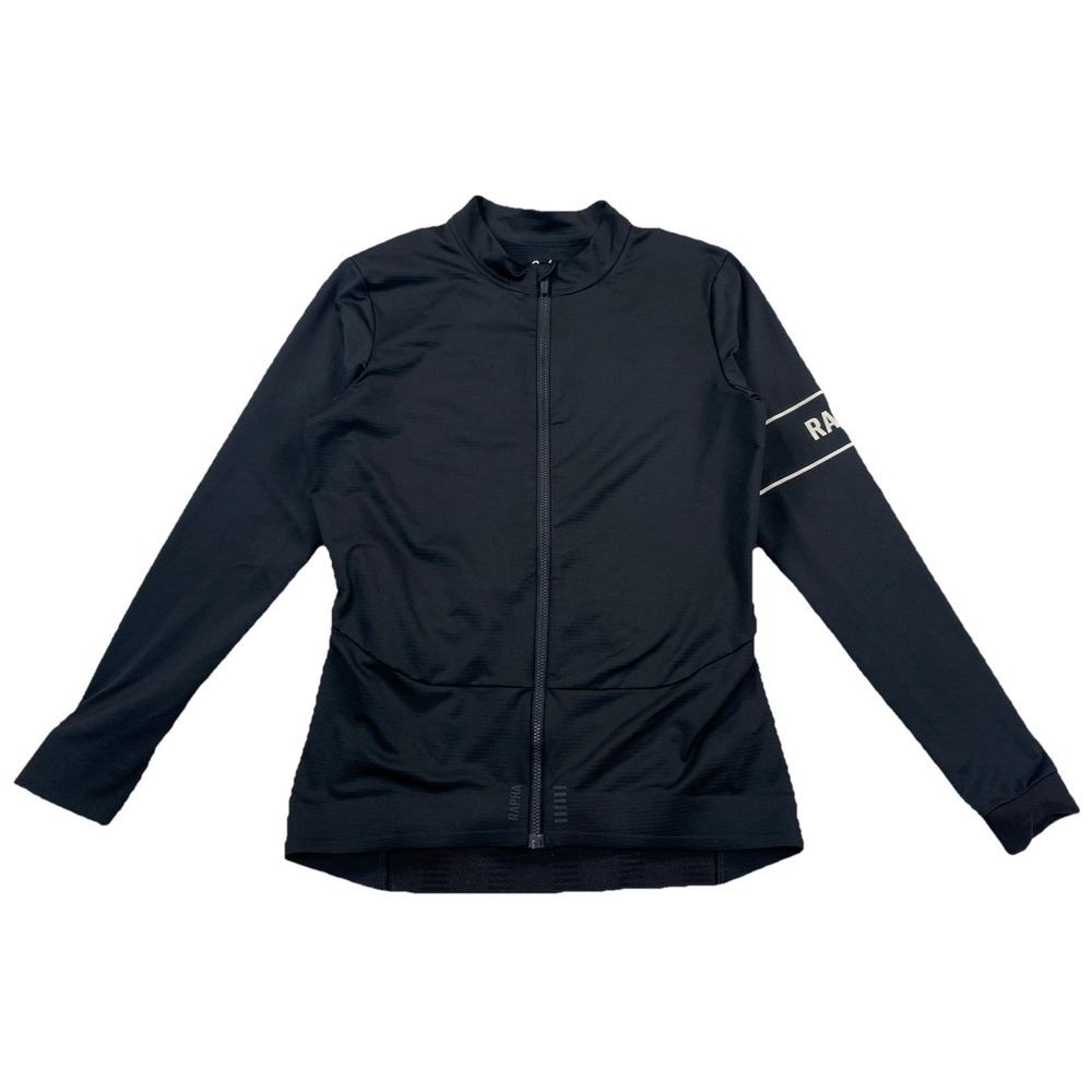 Rapha Pro Team Long Sleeve Thermal Jersey Black Women's Medium